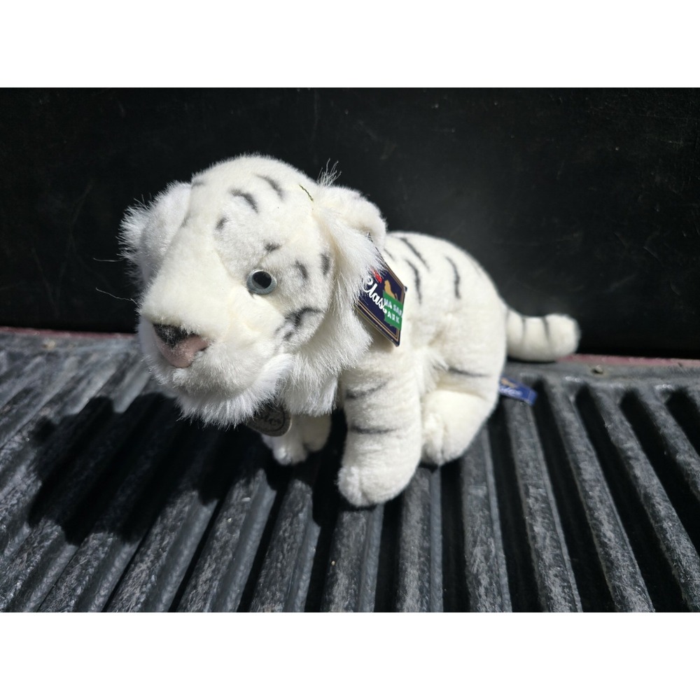 RARE Classic Aurora Hand Crafted Stuffed White Tiger